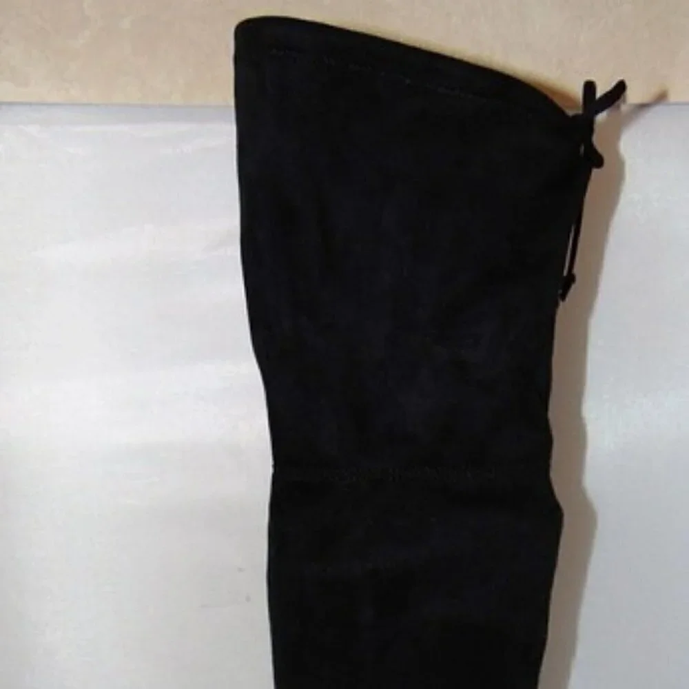 Steve‎ Madden Black Orlene Over The Knee Boots